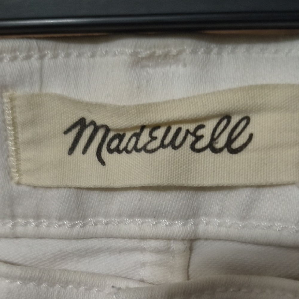 Madewell Women's White Cali Demi-Boot Jeans Size 26 - Picture 2 of 6